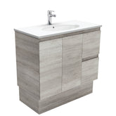MARY Edge Industrial 900 Wall-Hung/Kickboard Vanity
